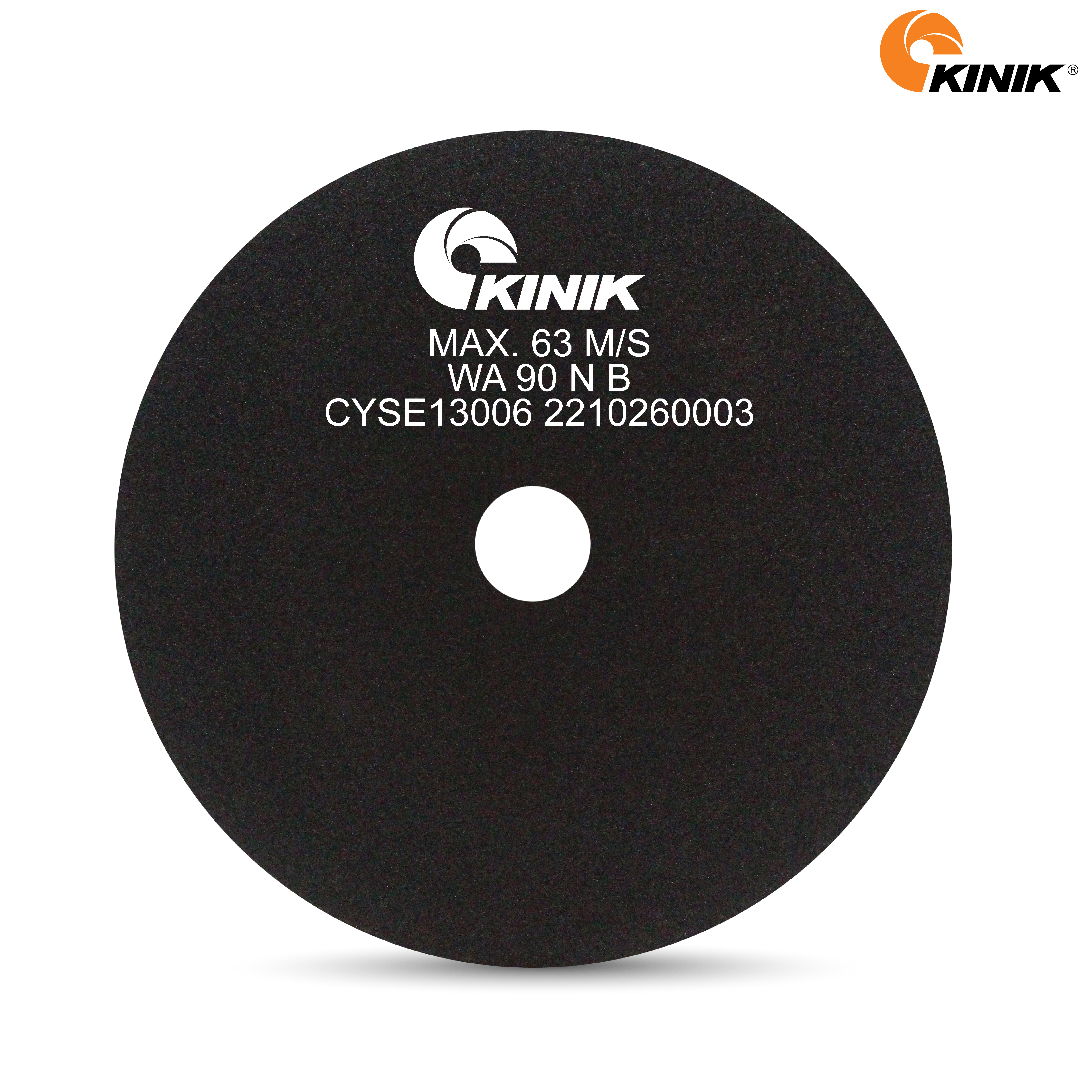 แผ่นตัดบาง KINIK WA90NB30 205x1.5x25.4 mm.