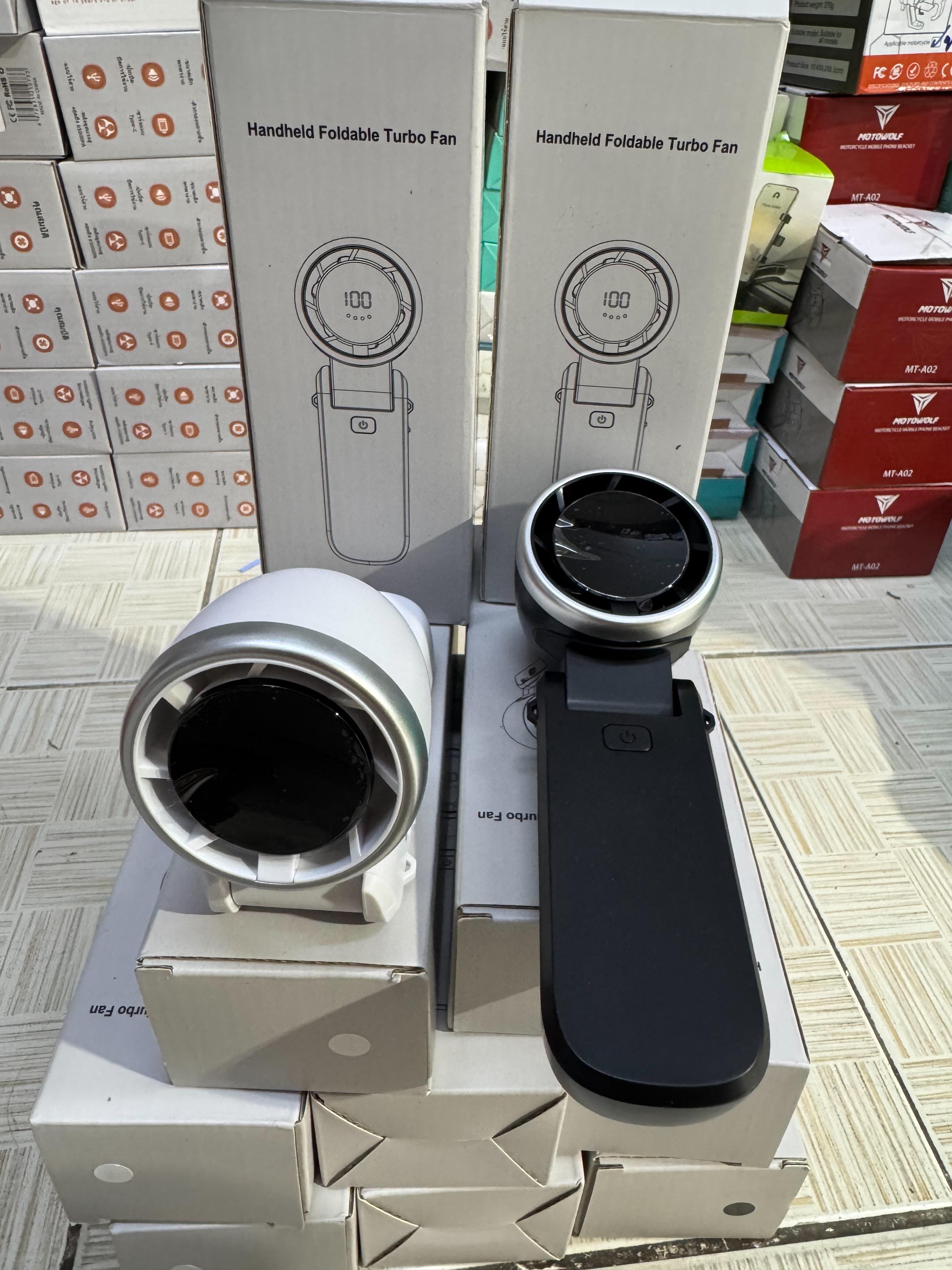 พัดลม Handheld Foldable Turbo Fan A9