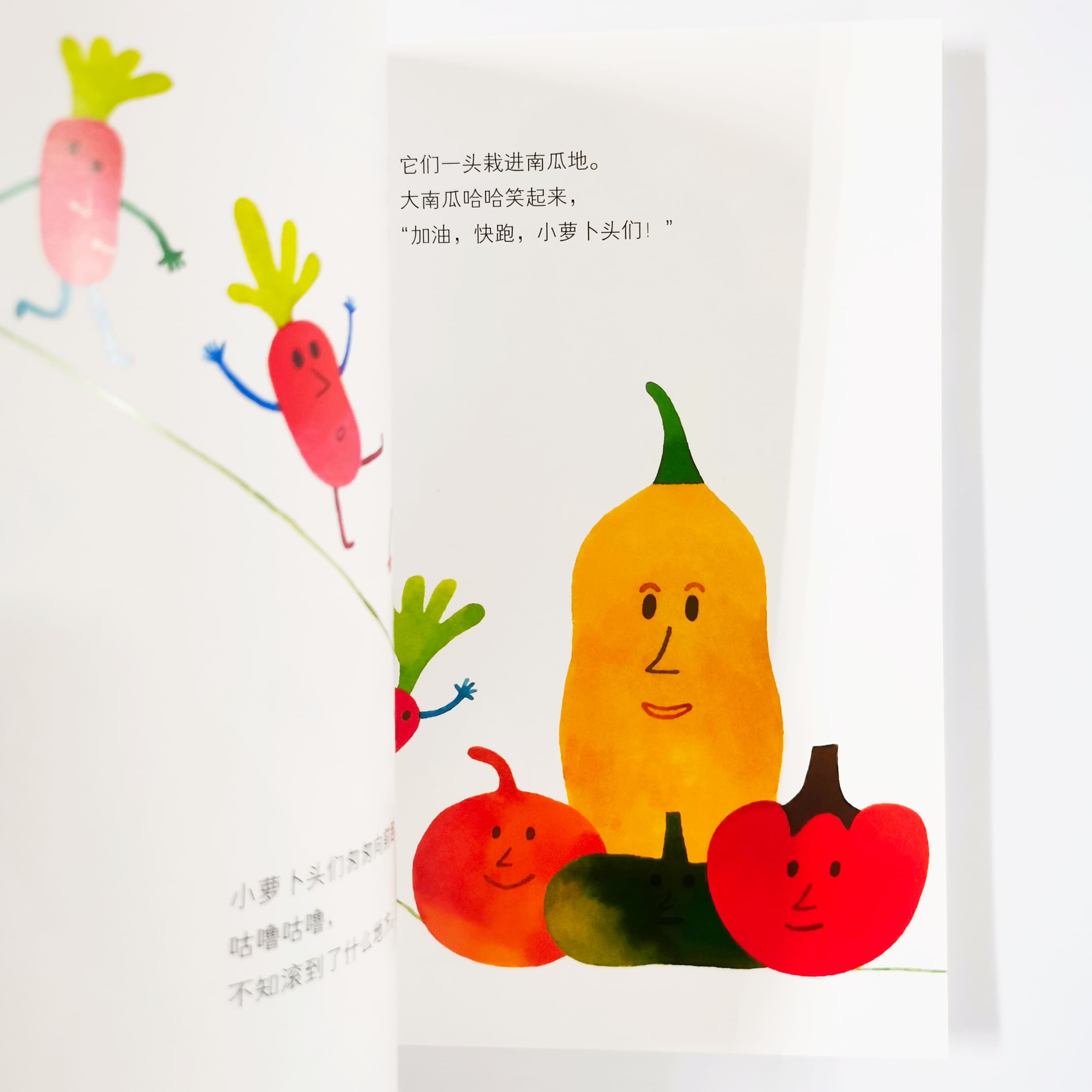 萝卜逃跑啦 Turnip is running away