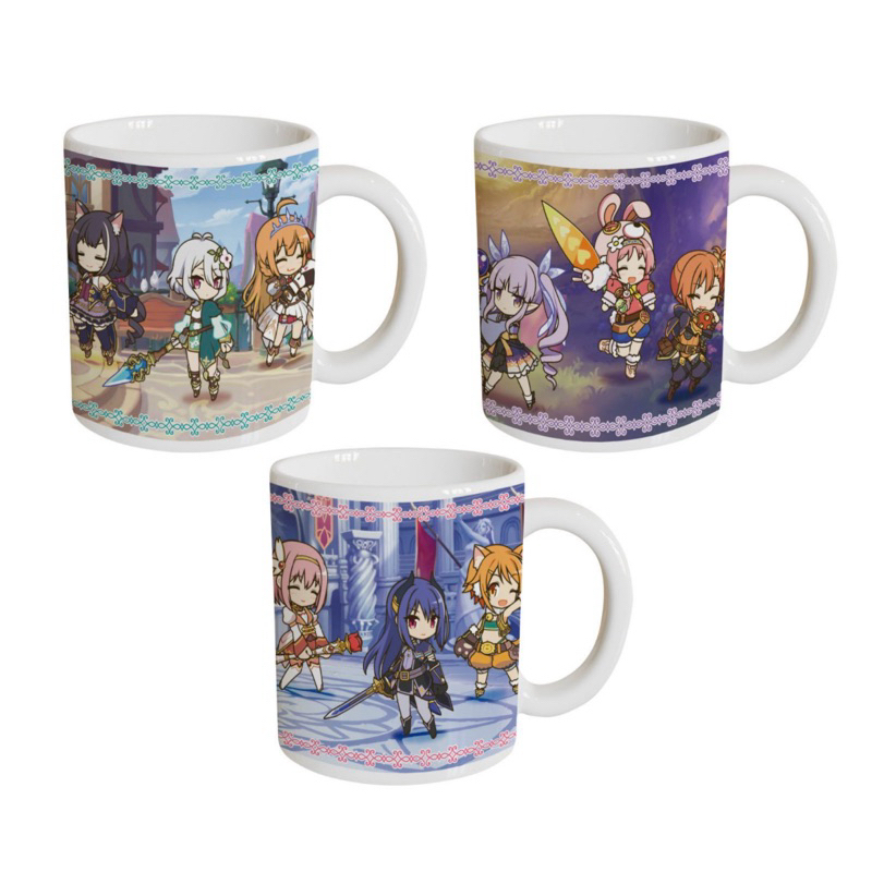 แก้ว เปโกริน&แคล&คกโคโระ[Princess Connect! Re:Dive Prikone E Prize -Mug- Pecorine&Karyl&Kokkoro]