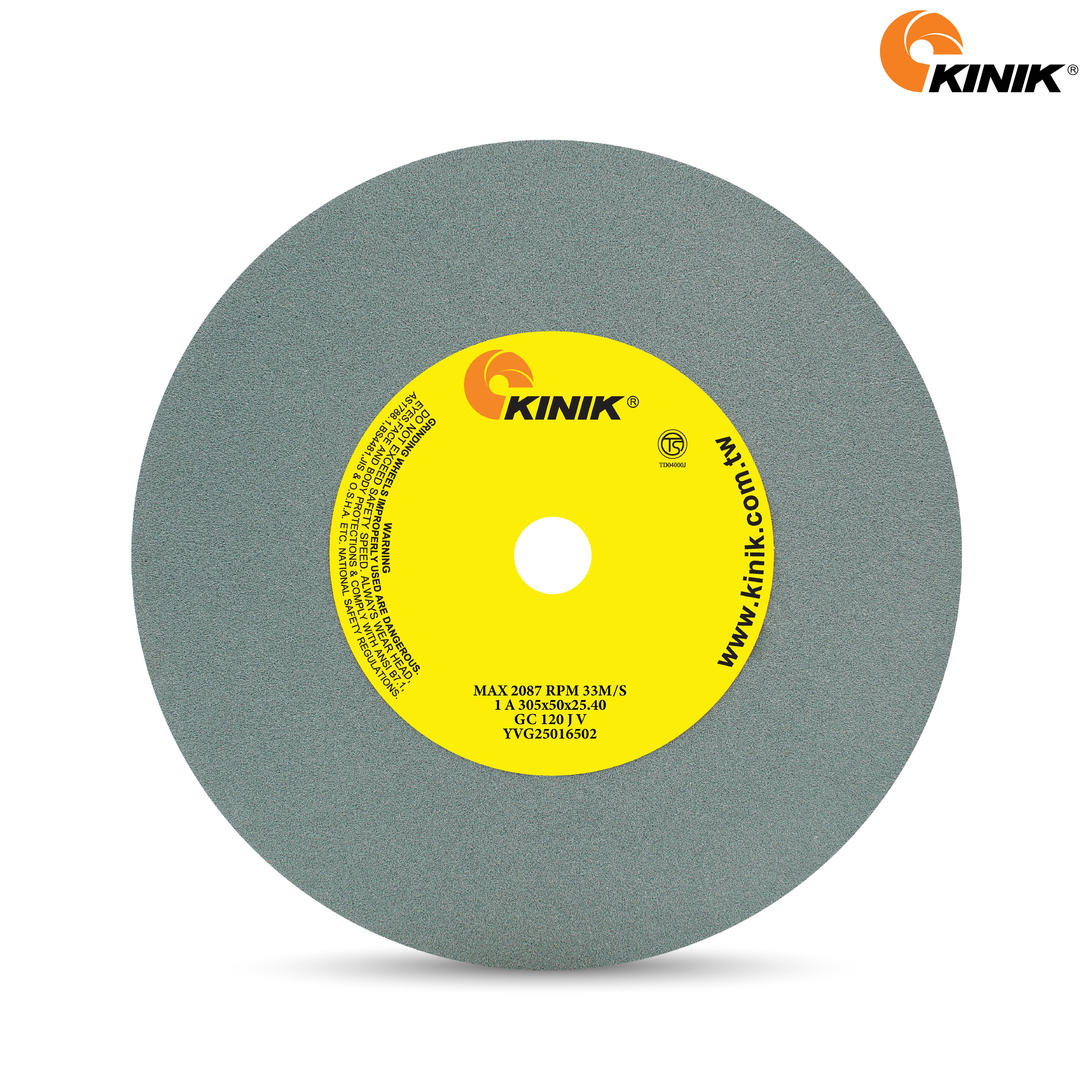 หินเจียร KINIK GC120JV1A 305x50x25.4 mm.