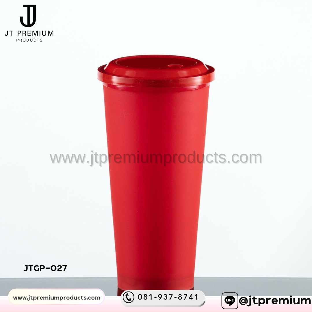 แก้วพลาสติก พรีเมี่ยม รุ่น JTGP-027