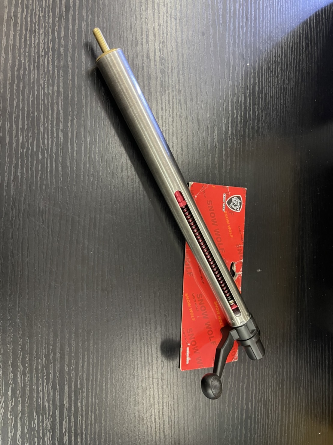 กระบอกสูบแสตนเลส+คันชัก Snow Wolf M24