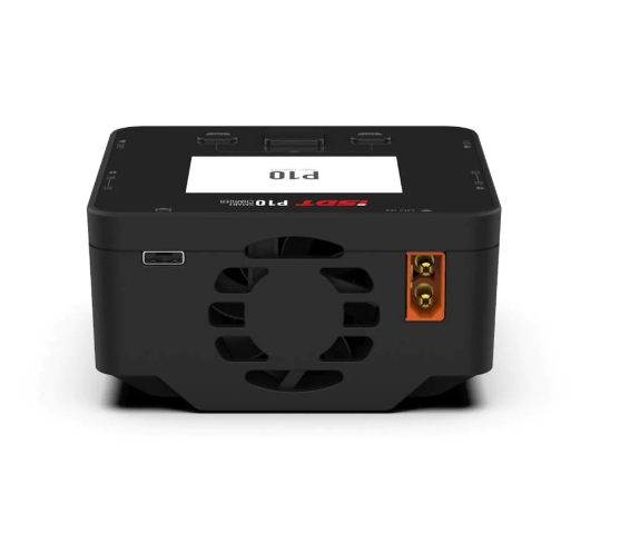 ISDT P10 Smart Lipo Charger,DC 250 W/10 A x 2 Dual Channel Lipo Battery Charger