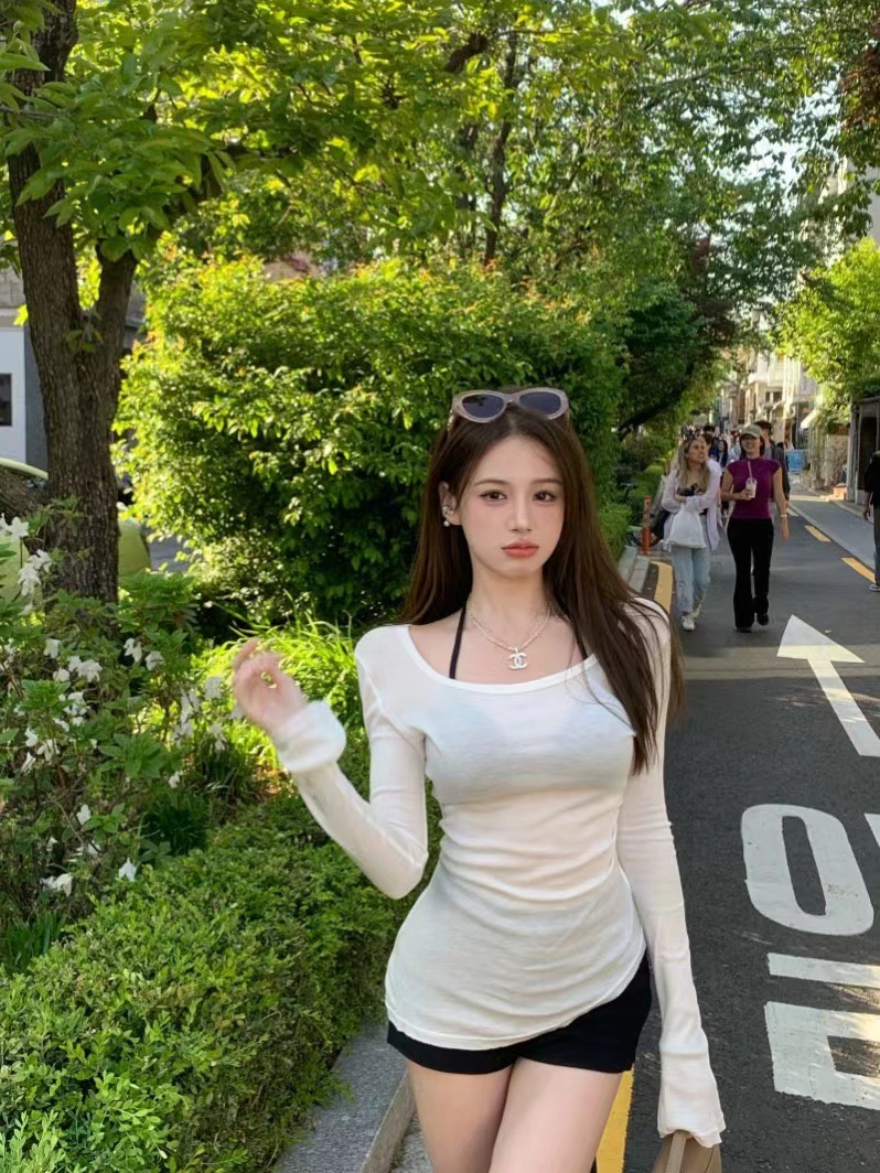 เสื้อแขนยาว เสื้อคลุม ซีทรู เซ็กซี่ รหัส CN3003