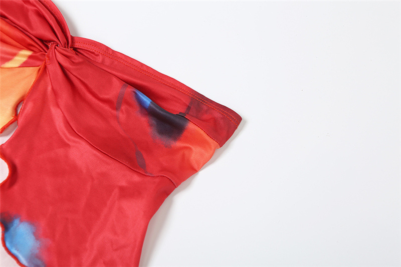 ชุดเดรส เกาะอก เซท 2 ชิ้น CN68495 ผ้านิ่มใส่สบาย พร้อมส่งในไทย