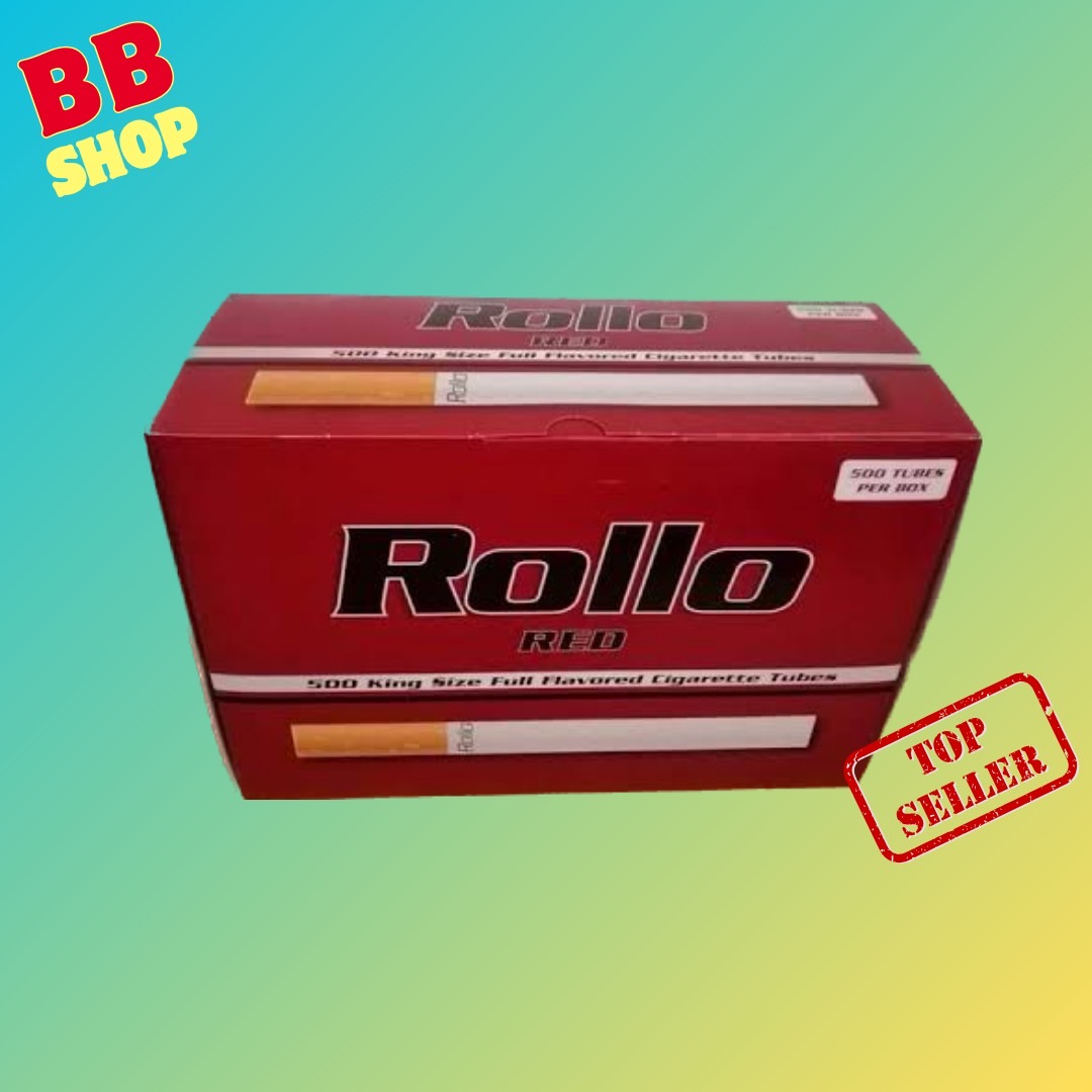 ก้นกรองบุหรี่ มวนร้อน 500 มวน Rollo