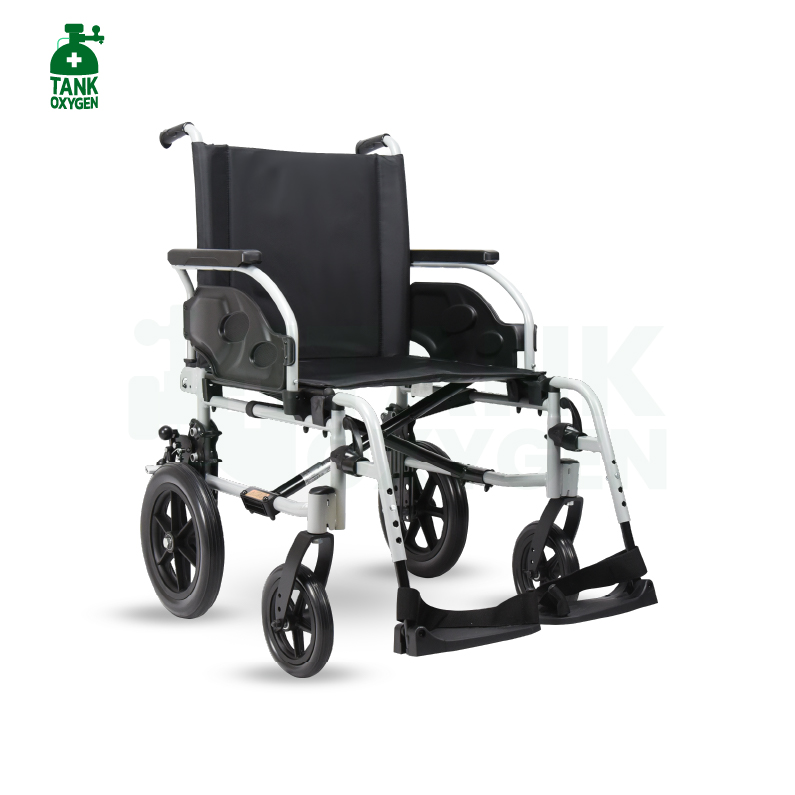 รถเข็นแมนนวล NVACARE ACTION 1R เบาะกว้าง รับประกัน 2 ปี