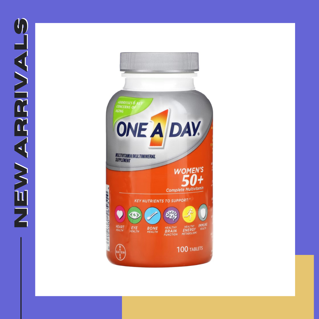 One-A-Day, วิตามินรวมสูตรครบถ้วนสำหรับผู้หญิงวัย 50+ บรรจุ 100 เม็ด