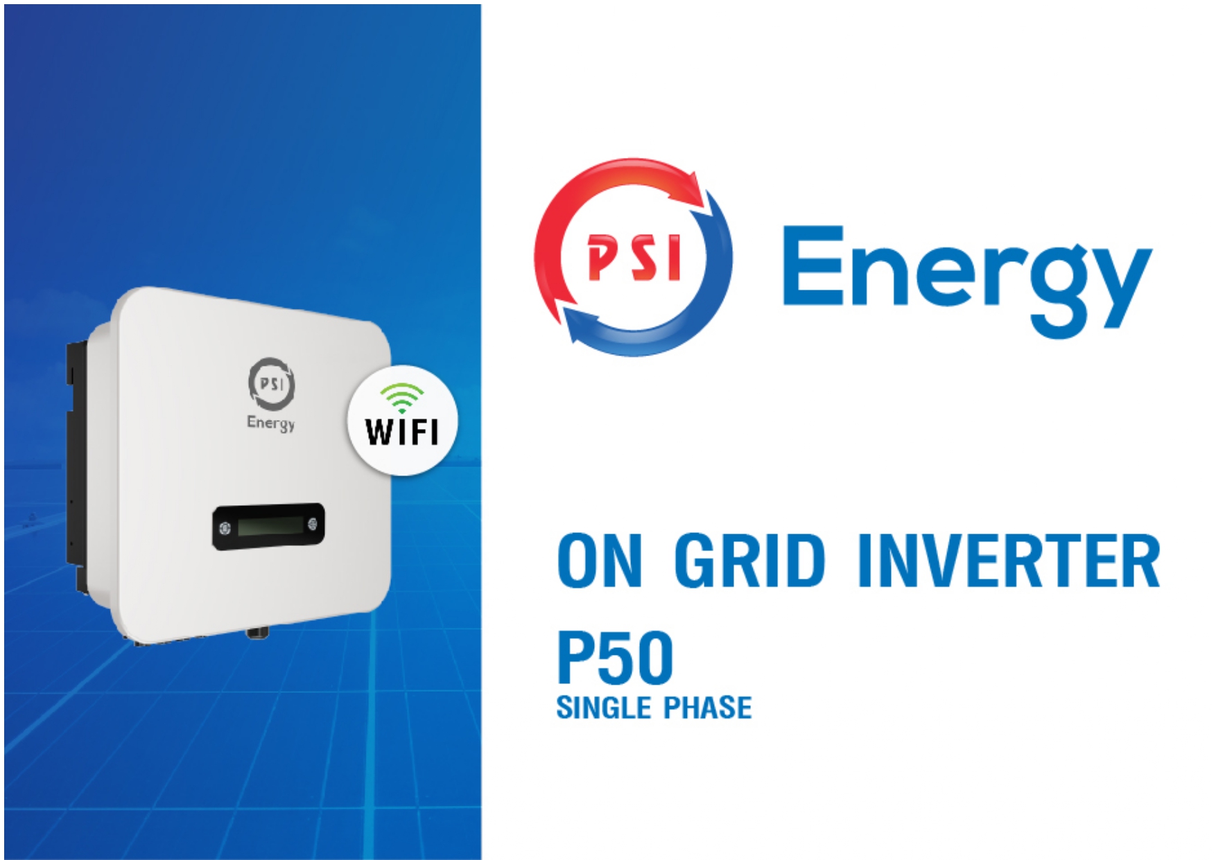 ชุดโซล่าเซลล์ PSI Free 4 Air ราคา 149,000.00 บาท พร้อมติดตั้ง