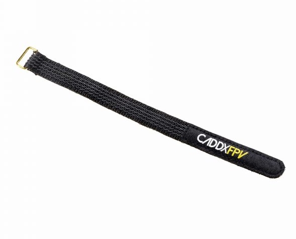 CaddxFPV Skid Battery Straps 250x15mm สายรัดแบตอย่างดี มีกันลื่น ห่วงโลหะ แข็งแรง ทนทาน เหนียวแน่นอน