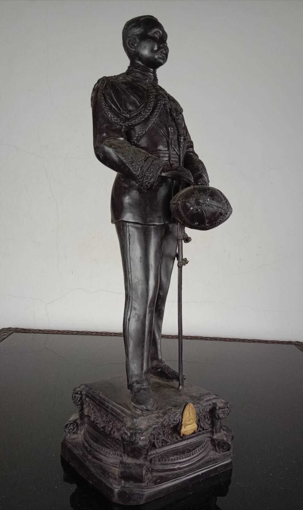 44.พระบรมรูปหล่อในหลวงรัชกาลที่5 พระบาทสมเด็จพระจุลจอมเกล้าเจ้าอยู่หัว