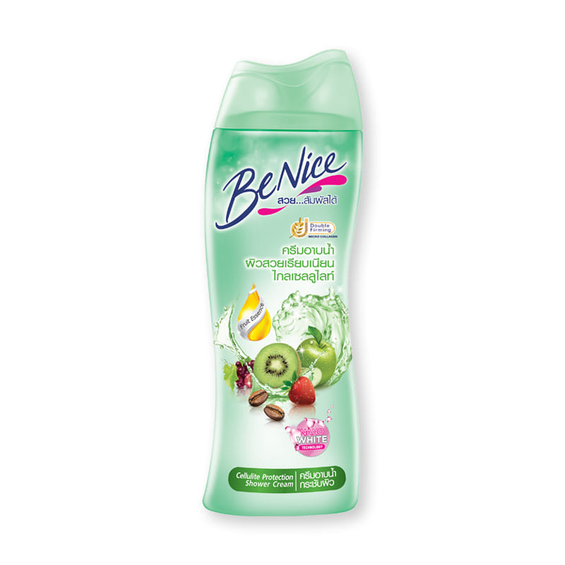 8851989080055 180ml.บีไนซ์ครีมอาบน้ำ /เขียว