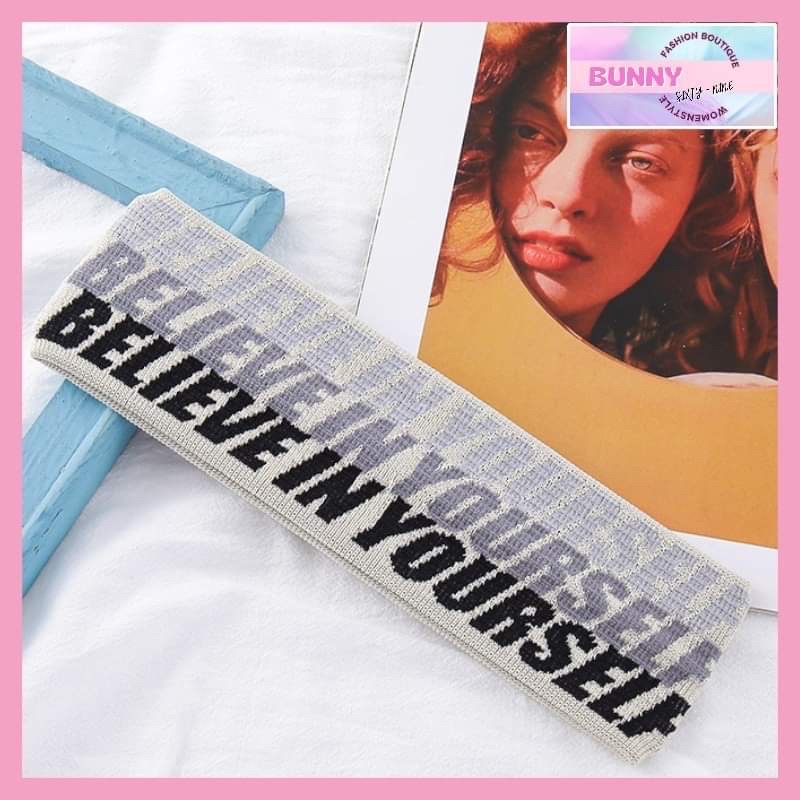 ผ้าคาดผม ผ้าโพกผม ออกกำลังกาย คาดผมสปอร์ต