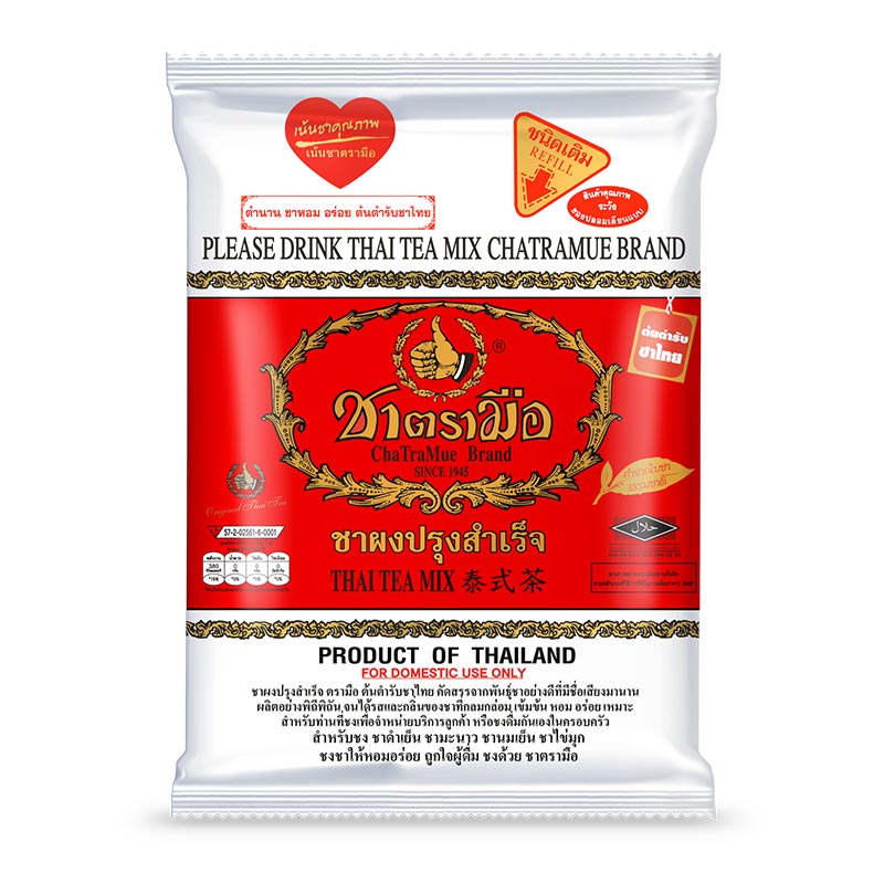 8850370721119 ชาตรามือ ชาไทยวนิลา 400g