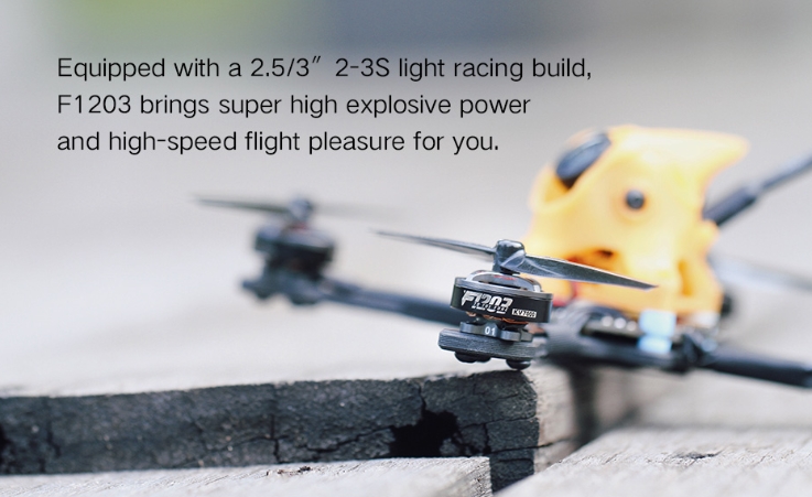 T-Motor F1203 7000KV มอเตอร์โดรน 1ชุด 4ตัว
