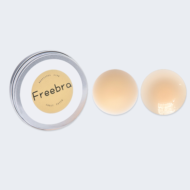 ปิดจุก ยี่ห้อ Freebra บางเฉียบ ไร้รอยต่อ ตลับสีเงิน 1 คู่