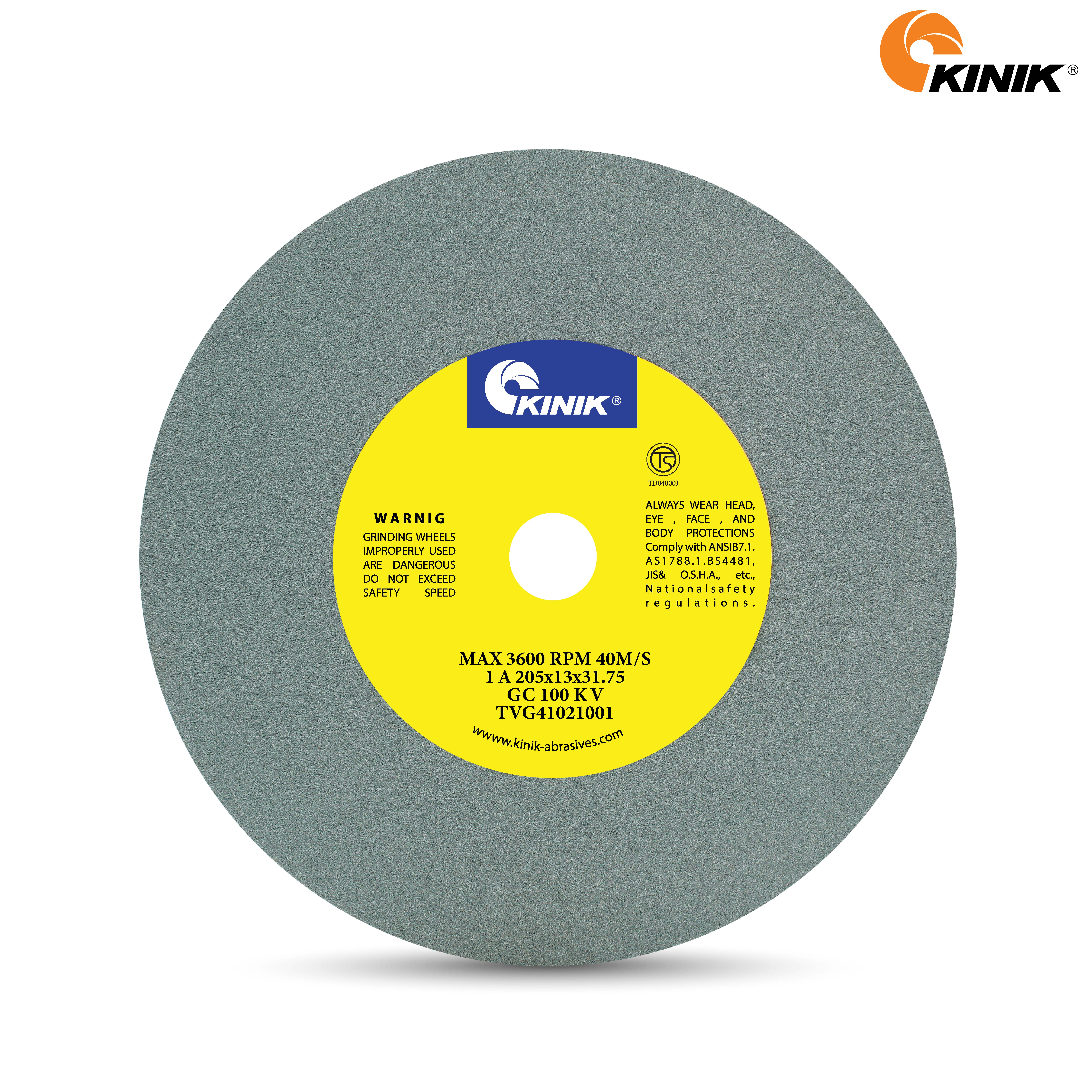 หินเจียร KINIK GC100KV1A 205x13x31.75 m.m.