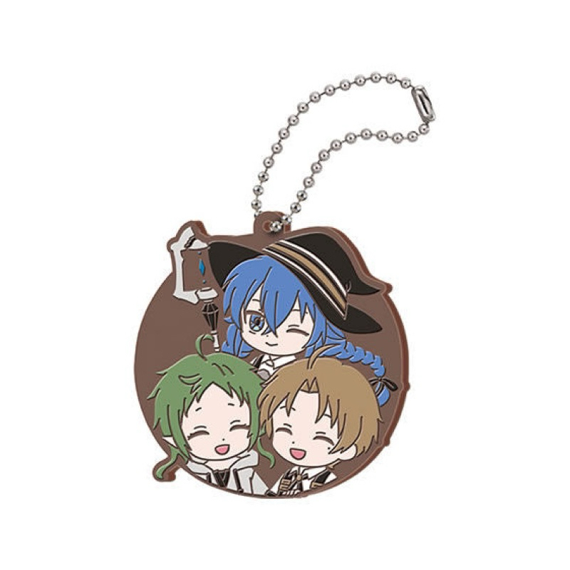 พวงกุญแจ ซิลฟี่&ร็อกซี่&รูเดียส -เกิดชาตินี้พี่ต้องเทพ[Mushoku Tensei -Rubber Strap- Sylphiette&Roxy&Rudeus]