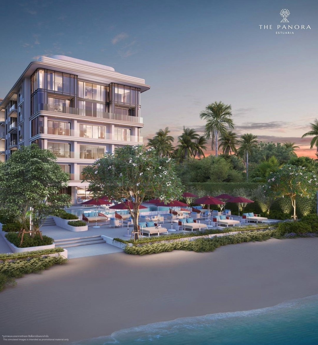 𝐁𝐞𝐚𝐜𝐡𝐟𝐫𝐨𝐧𝐭 The Panora Estuaria Luxury Beachfront Condominium