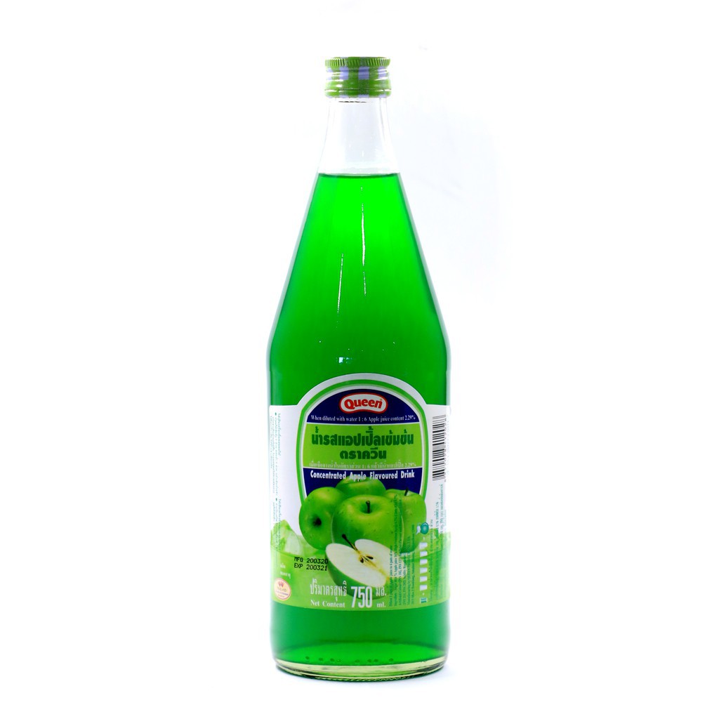 8852028412028 ควีน น้ำแอปเปิ้ล 750ml. พรีออเดอร์