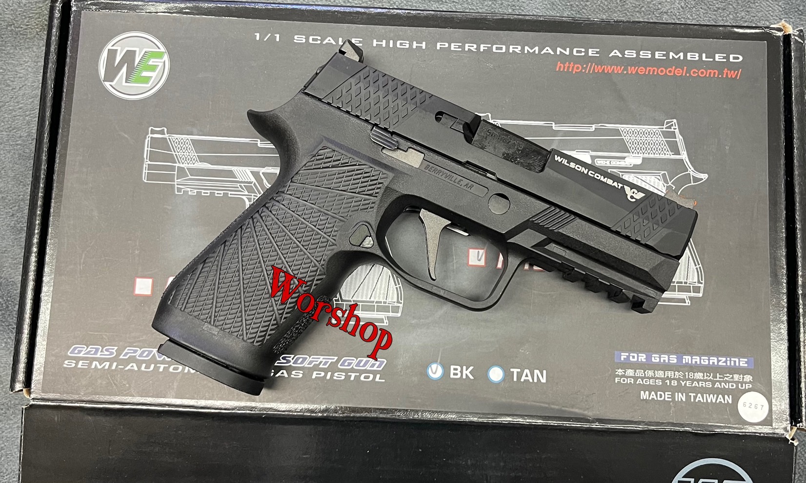 P320 MI8V.2 (BLACK) GBB - WE