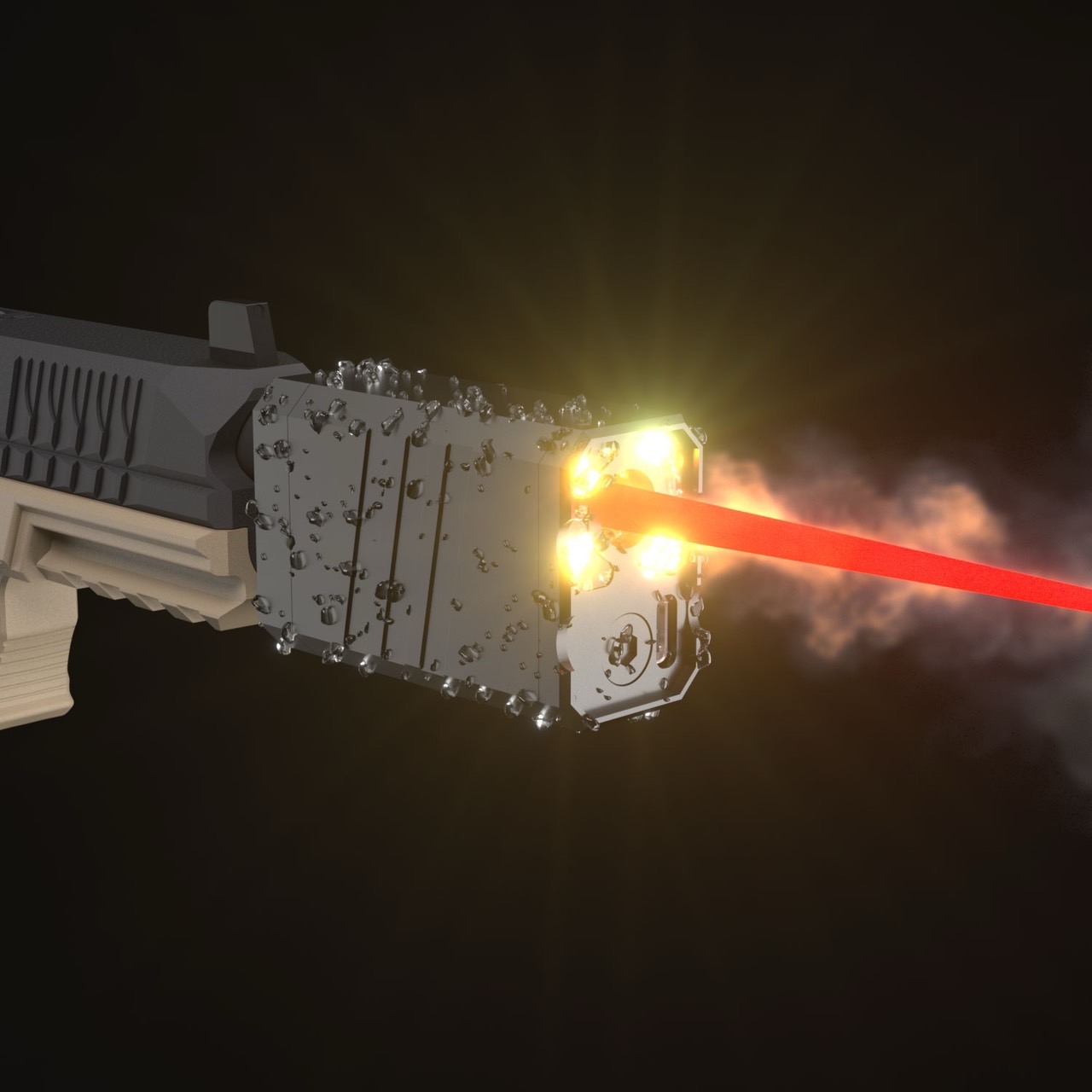 Tracer flare Cube BT tracer v801 สำหรับปืนสั้น Glock