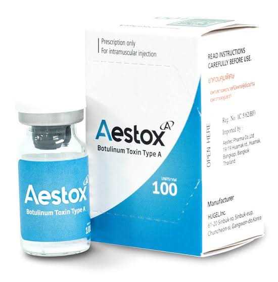 Botox aestox 100 u (อย.)ไทย