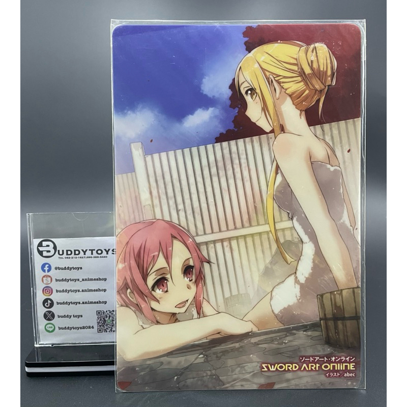 แผ่นรองเขียน อาสึนะ&ลิซเบธ -ซอร์ดอาร์ตออนไลน์[Sword Art Online -Pencil Board- Asuna&Lisbeth]