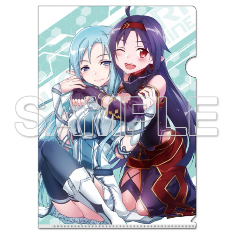 แฟ้ม อาสึนะ&ยูกิ -Sao[Sword Art Online II -A4 Clear File- Yuuki Asuna&Konno Yuuki]