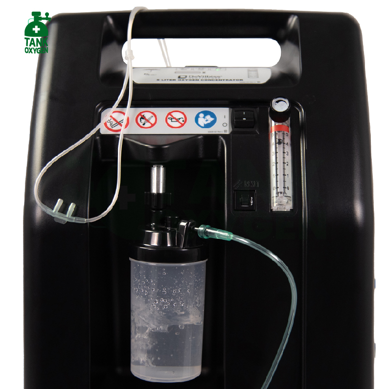 Devilbiss รุ่น 525KS (เสียงระดับ >40dBA) เครื่องผลิตออกซิเจน 5 ลิตร ประกันศูนย์ไทย 3 ปี