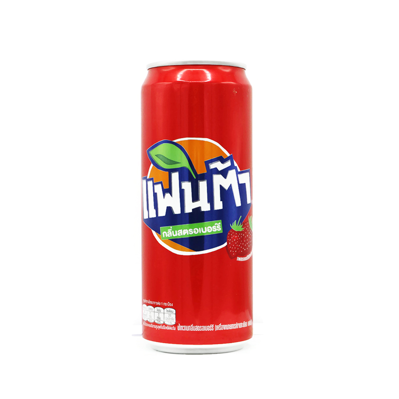 8851959132173 325mlแฟนต้า-สตรอเบอร์รี่ กระป๋อง