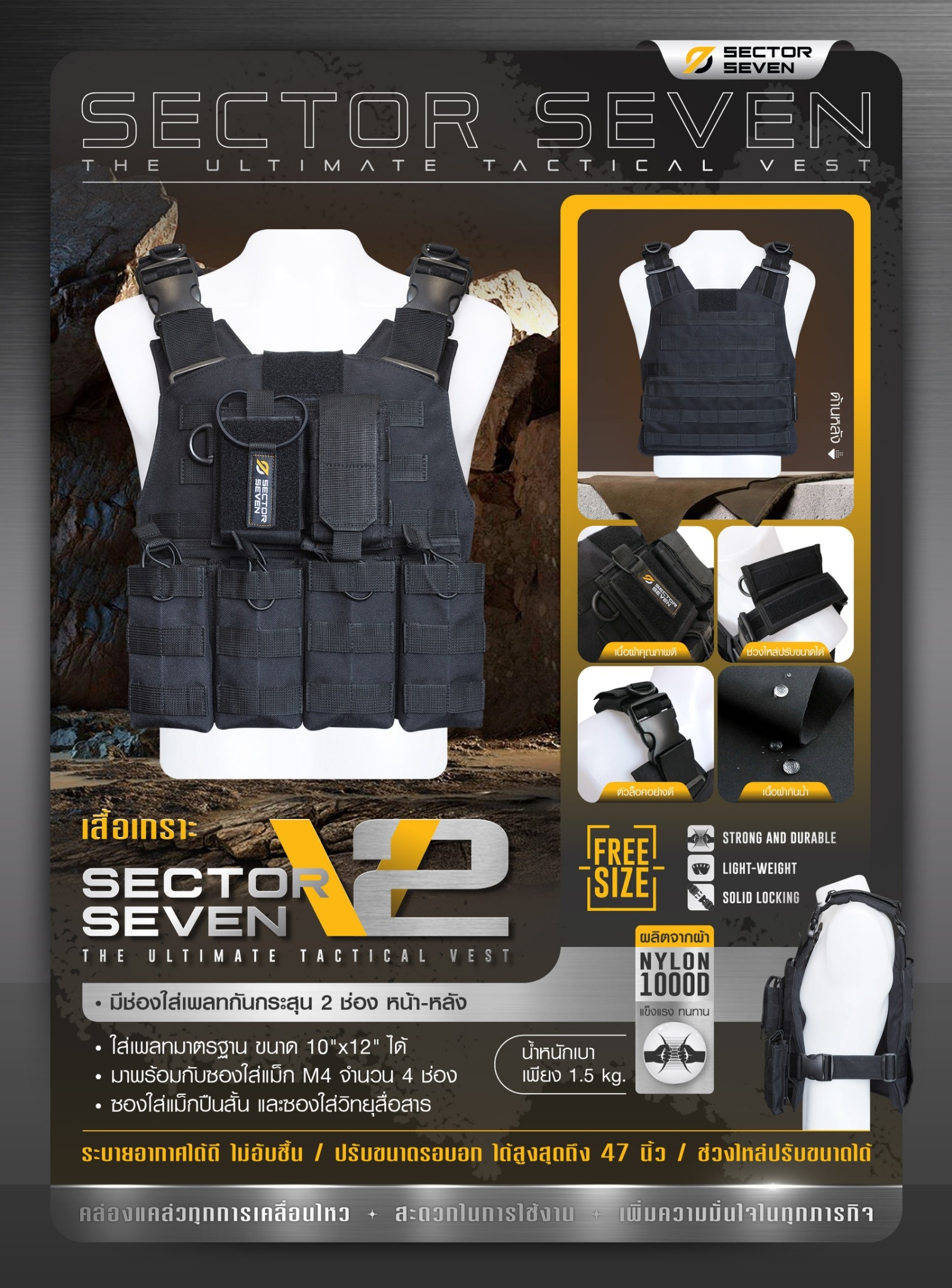 เสื้อเกราะ Sector7 : V2