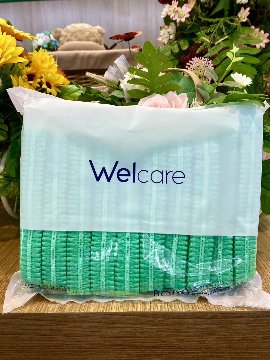 8858791002541 หมวกคลุมผมทำอาหาร 50ชิ้น