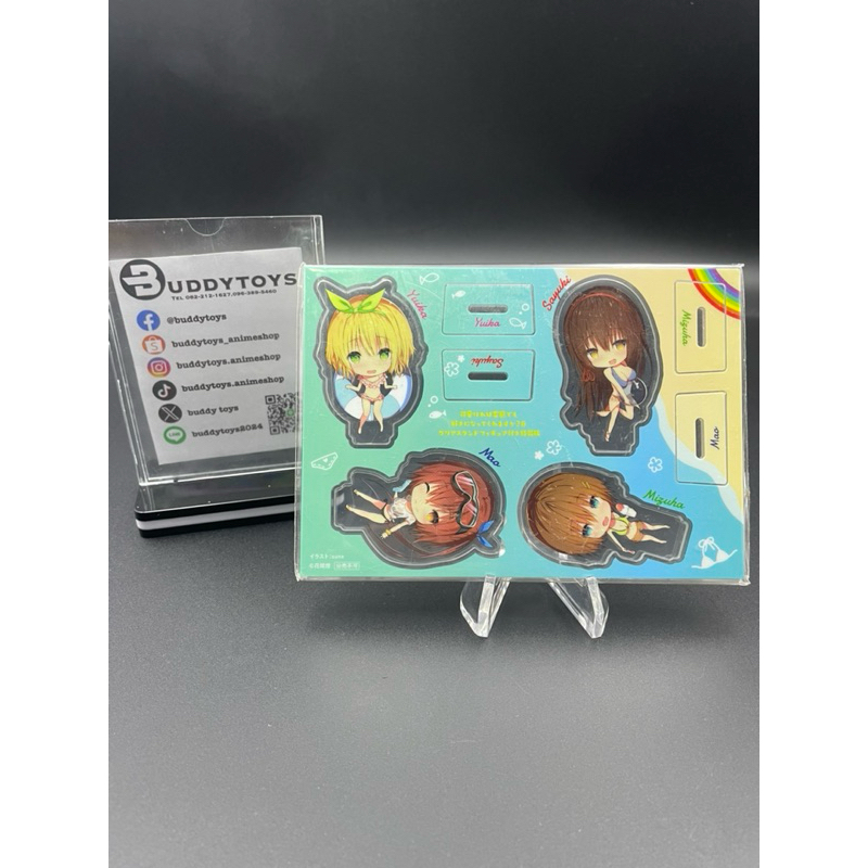 สแตนอะคริลิค ถ้าน่ารักซะอย่าง จะลามกบ้างก็ได้ใช่มั้ยคะ[Hensuki -Acrylic Stand- Yuika&Mao&Sayuki&Mizuha]