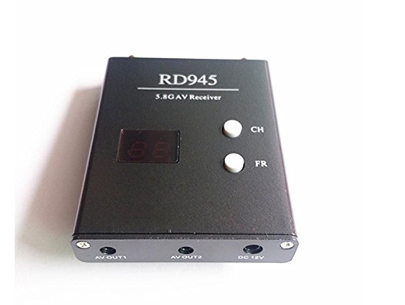 SKYZONE RD945 FPV Wireless 5.8GHZ 48CH Receiver ตัวรับสัญญาณภาพ ต่อช่อง AV ออกจอต่างๆ