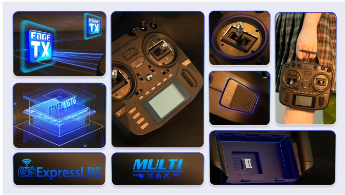 Boxer Radio Controller Mode2 4in1 และ ELRS 2.4G รีโมทโดรน ฟังชั่นครบ