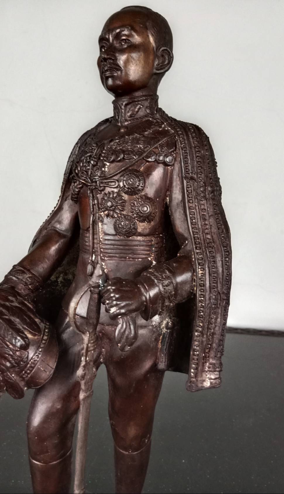 416.พระบรมรูปหล่อนายพลเอก พระเจ้าบรมวงศ์เธอ กรมพระกำแพงเพชรอัครโยธิน พระนามเดิม พระเจ้าลูกยาเธอ พระองค์เจ้าบุรฉัตรไชยากร