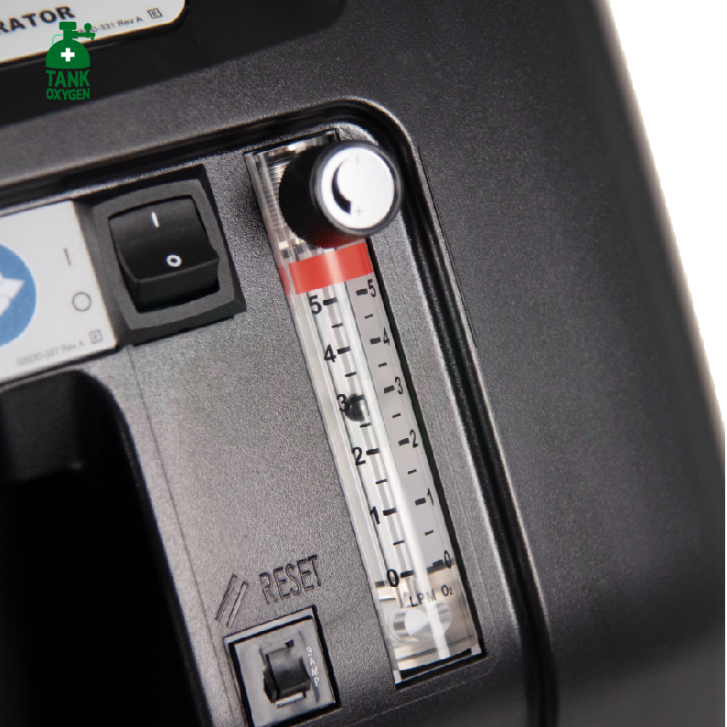 Devilbiss รุ่น 525KS (เสียงระดับ >40dBA) เครื่องผลิตออกซิเจน 5 ลิตร ประกันศูนย์ไทย 3 ปี