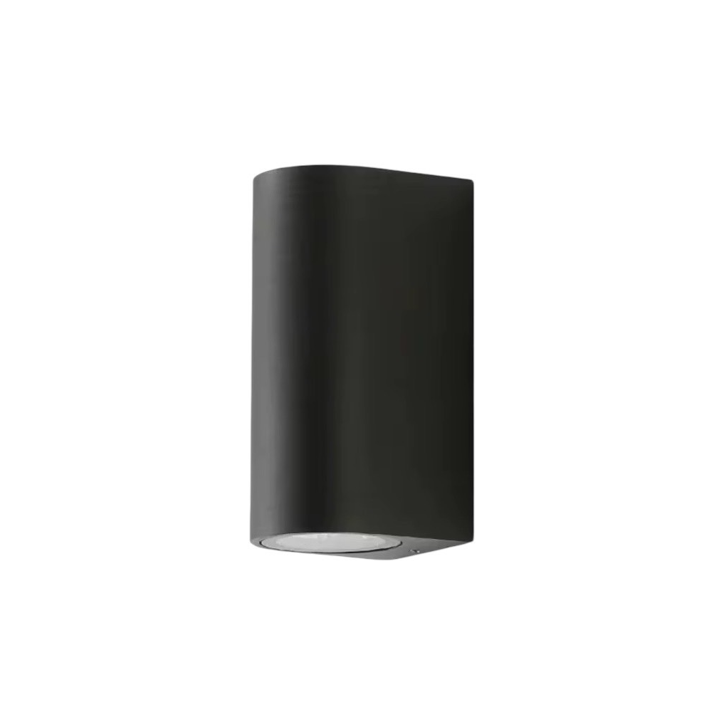 โคมไฟติดผนังภายนอก Outdoor Round Wall lamp Aluminum LED GU10 x 2 IP65