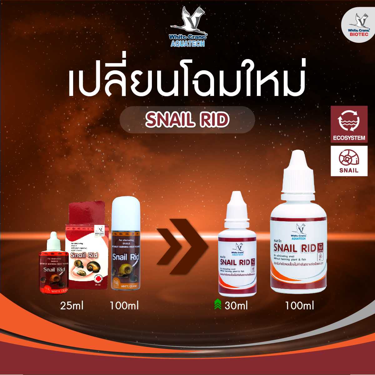 Snail Rid (น้ำยา กำจัดหอย ในตู้ปลา อ่างเลี้ยงปลา)