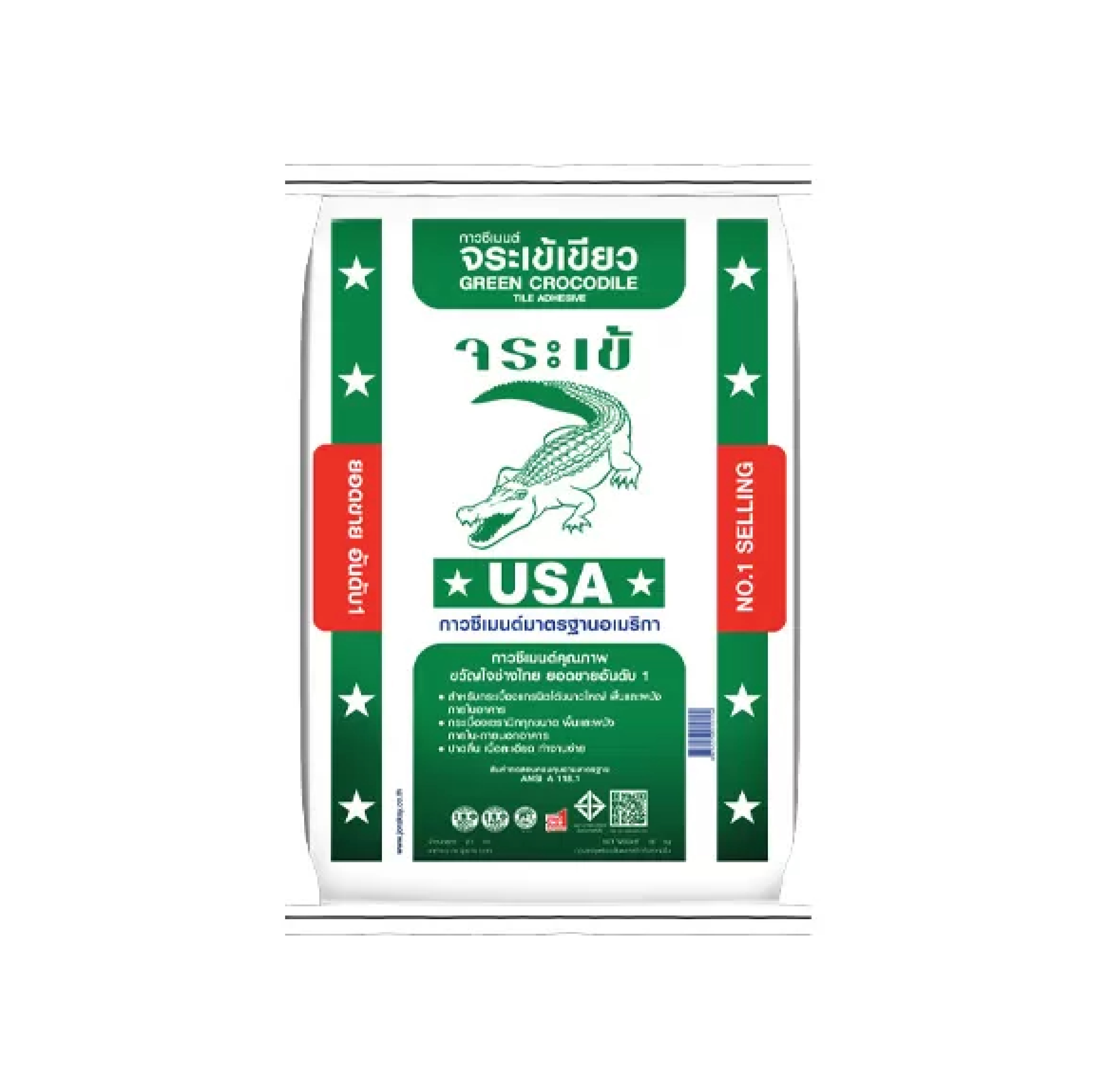 Green Crocodile Tile Adhesive
