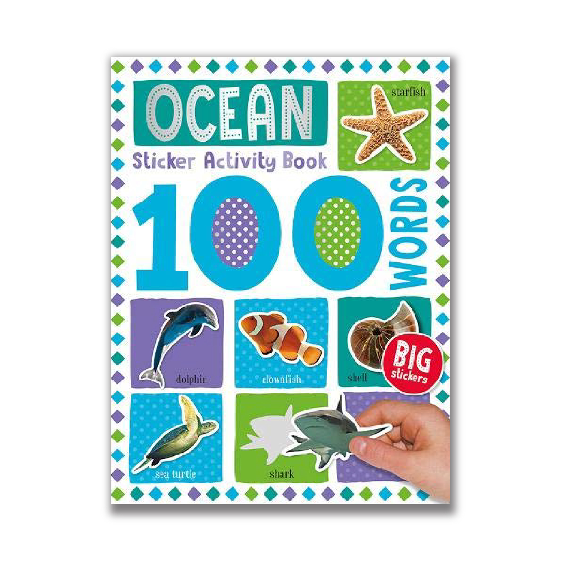 100 Ocean Words Sticker