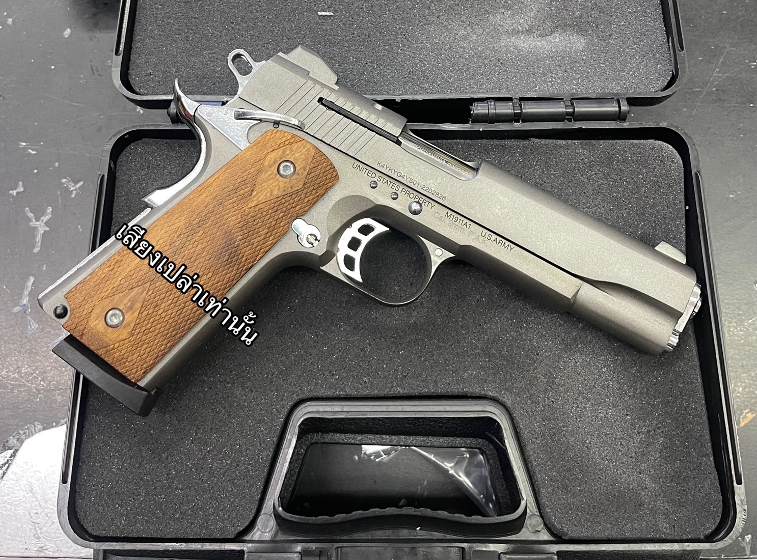 แบลงค์กัน KUZEY M1911 COLT'S 100 YEARS สีสโมค ลำกล้อง 5 นิ้ว