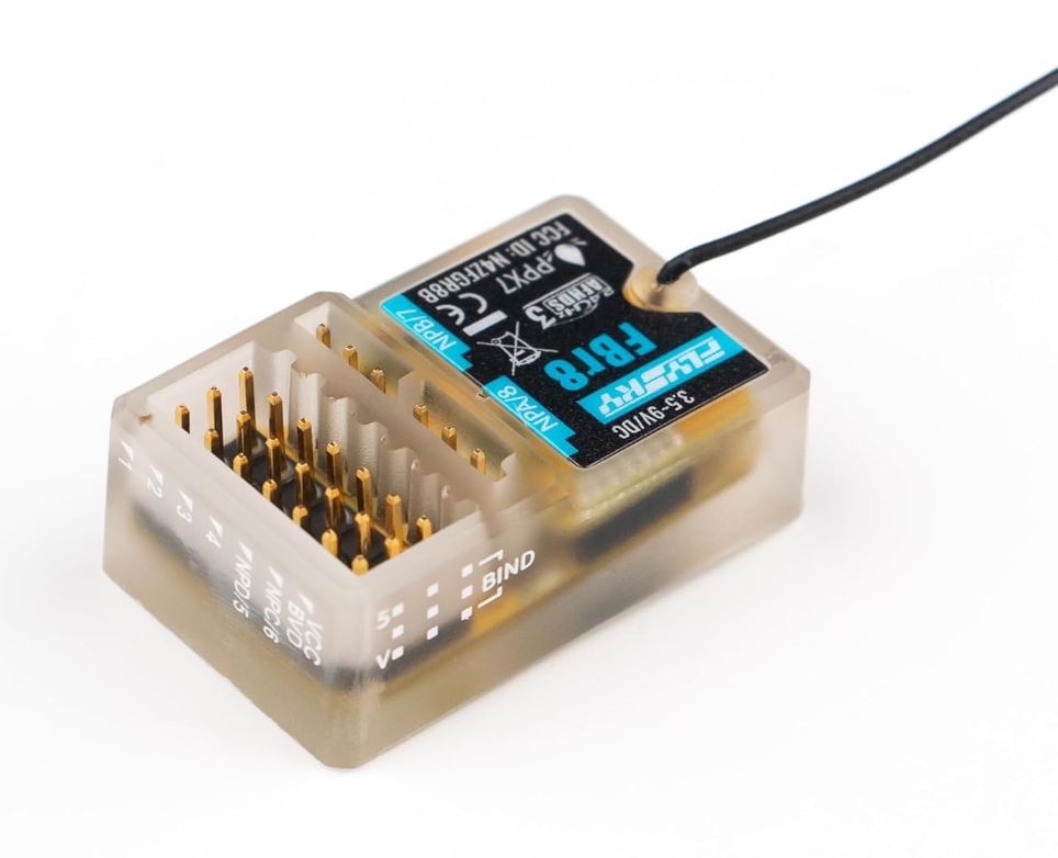 Flysky FBr8 8CH AFHDS 3 Waterproof i-BUS2 S.BUS i-BUS PPM Fit for AFHDS 3 Protocol กันน้ำจากโรงงาน
