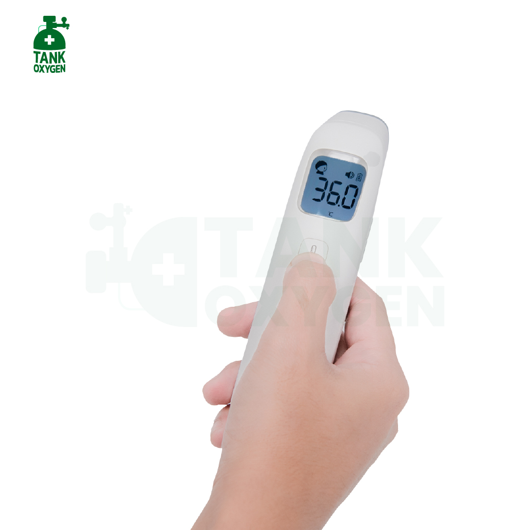 เครื่องวัดอุณหภูมิร่างกายอินฟาเรด Yuwell รุ่น YHW-5 ประกันศูนย์ไทย 2 ปี