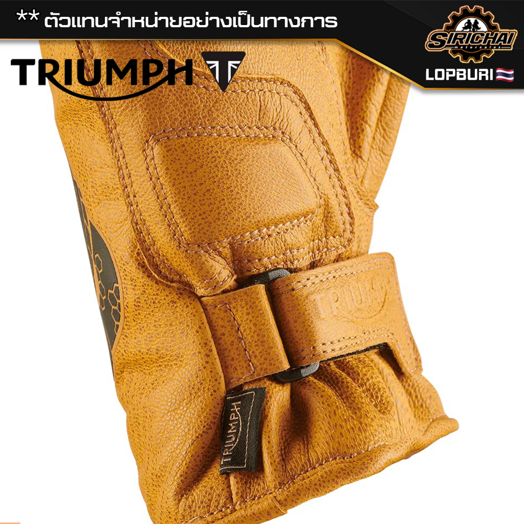 ถุงมือมอเตอร์ไซค์ ถุงมือ Triumph MGVS2350