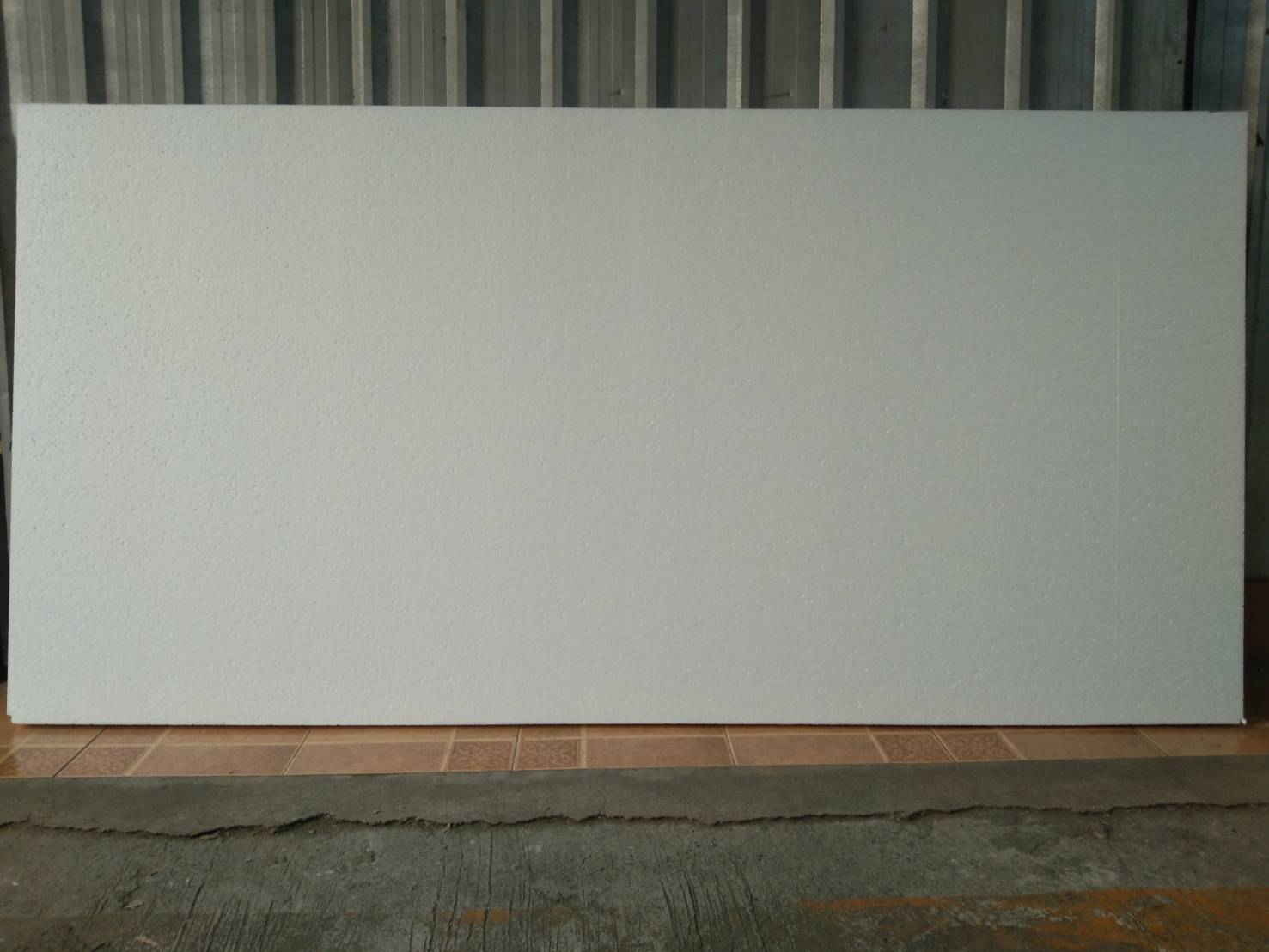 EPS FOAM,โฟมไม่ลามไฟ,โฟมกันร้อนหลังคา ขนาด 120x300 cm หนา 2" บรรจุ 5 แผ่น/แพ็ค
