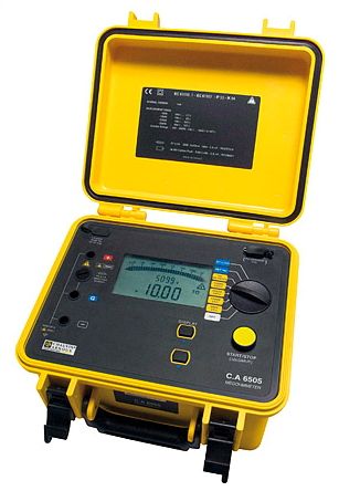 บริการสอบเทียบและทดสอบเครื่องวัดฉนวนไฟฟ้า 250V/500V/1,000V/2,500V/5,000V