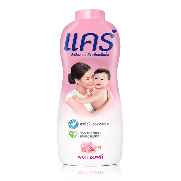 8850006587010 380g แป้งแคร์เด็ก พิ้งค์ซอฟท์/ชมพู